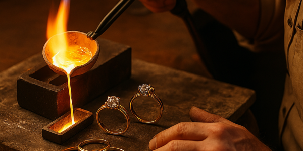 El oro en máximos históricos impulsa los anillos de compromiso en Joyería Nicols