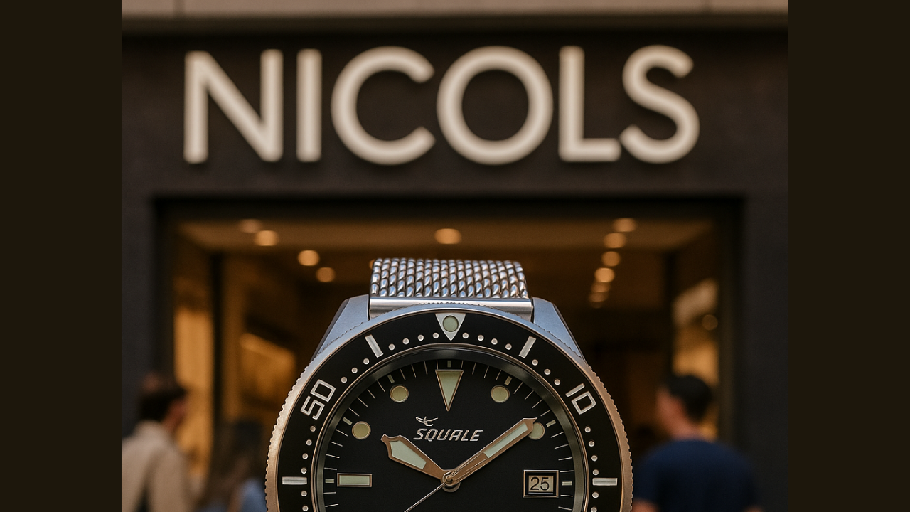 Los relojes Squale llegan a España de la mano de Joyería Nicols